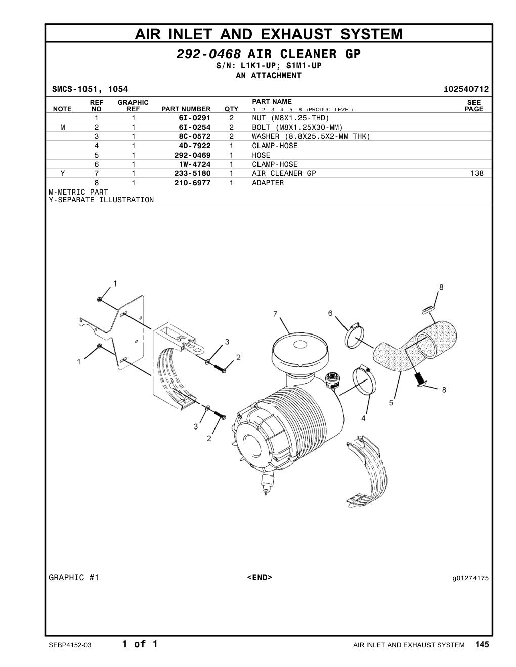 4D-7922 CLAMP-HOSE CAT parts manual diagram