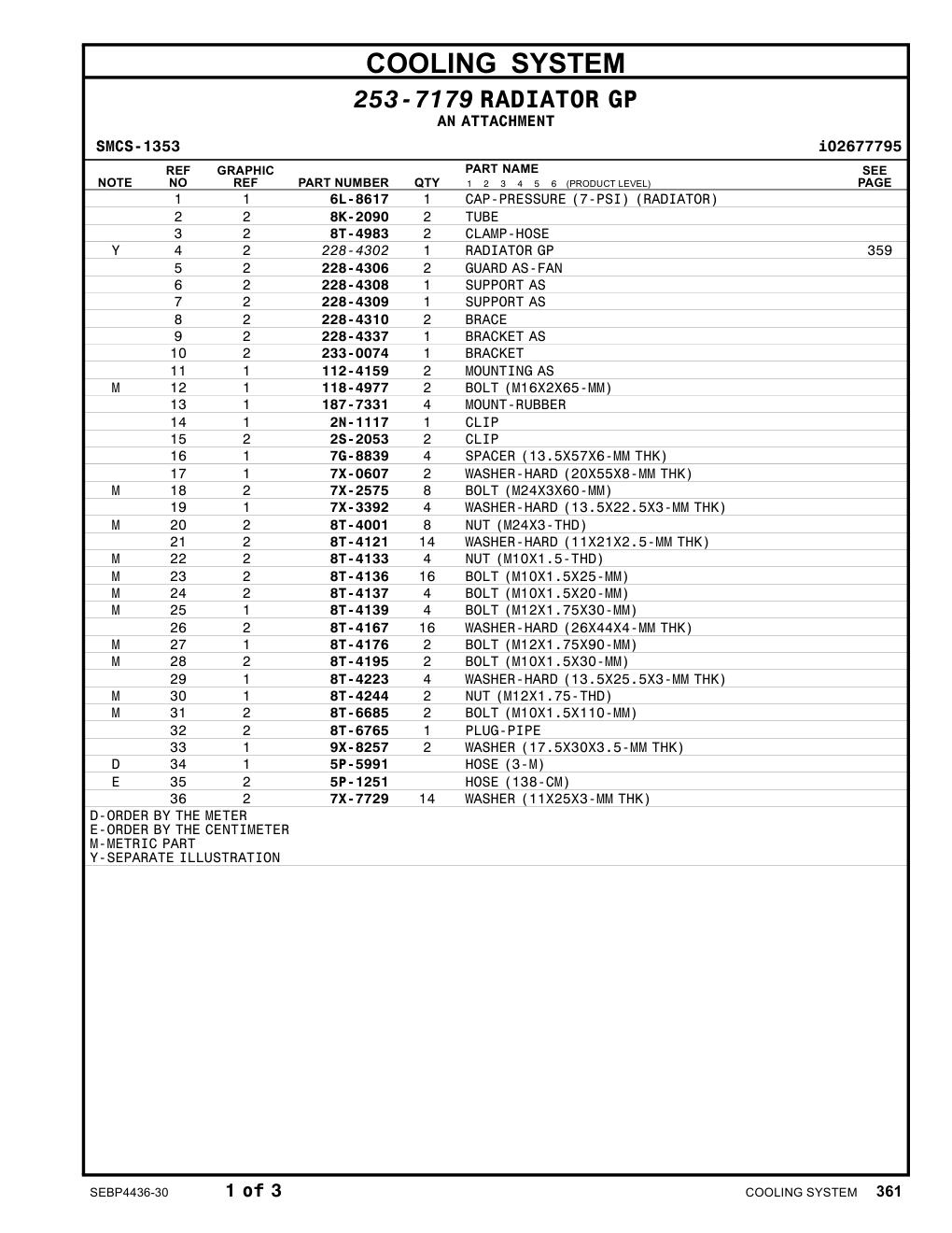 2N-1117 CLIP CAT parts manual diagram
