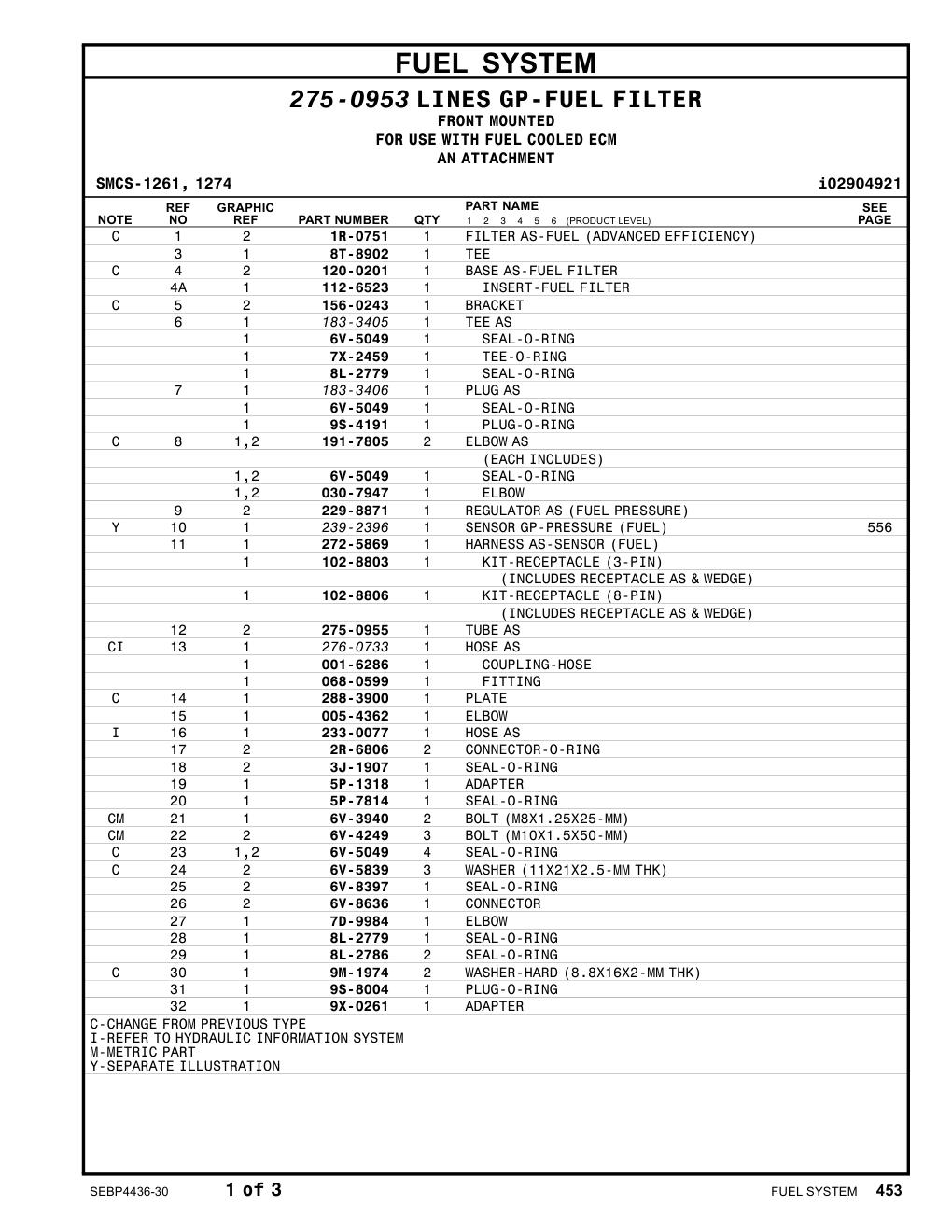 001-6286 COUPLING-HOSE CAT parts manual diagram
