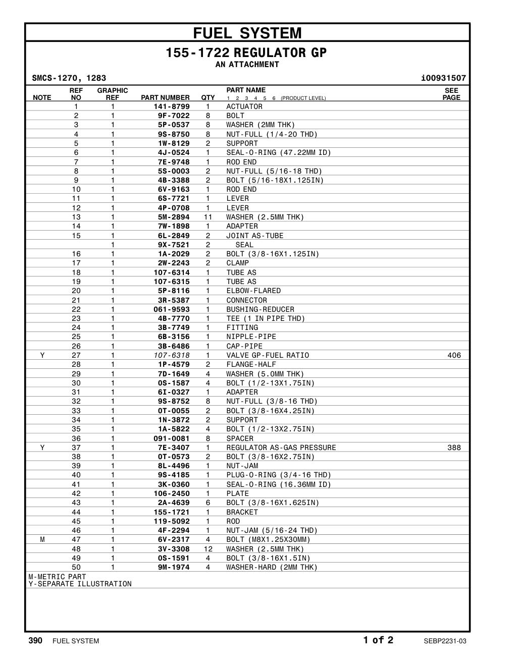 2W-2243 CLAMP CAT parts manual diagram