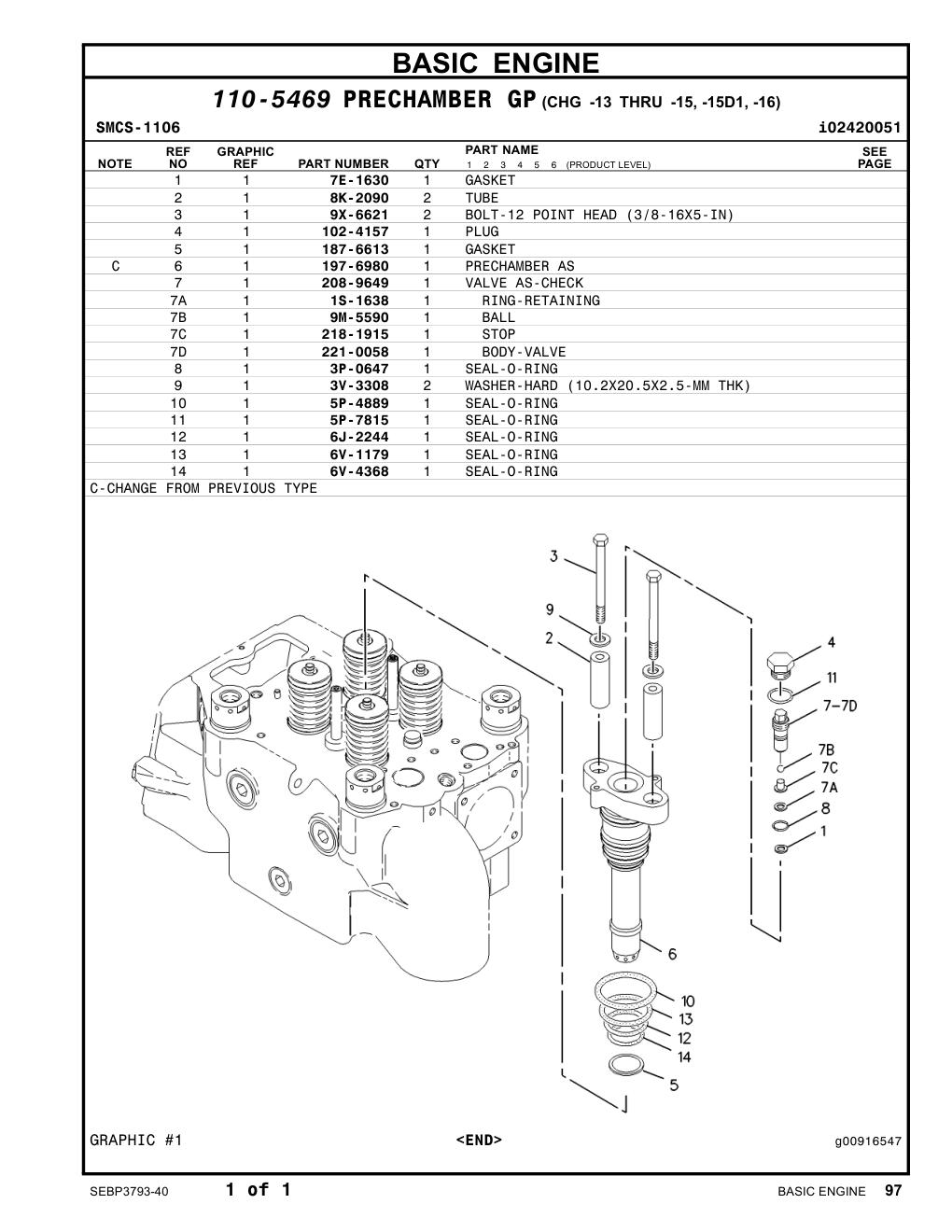 9X-6621 BOLT-12 POINTHEAD(3/8-16X5-IN) CAT parts manual diagram