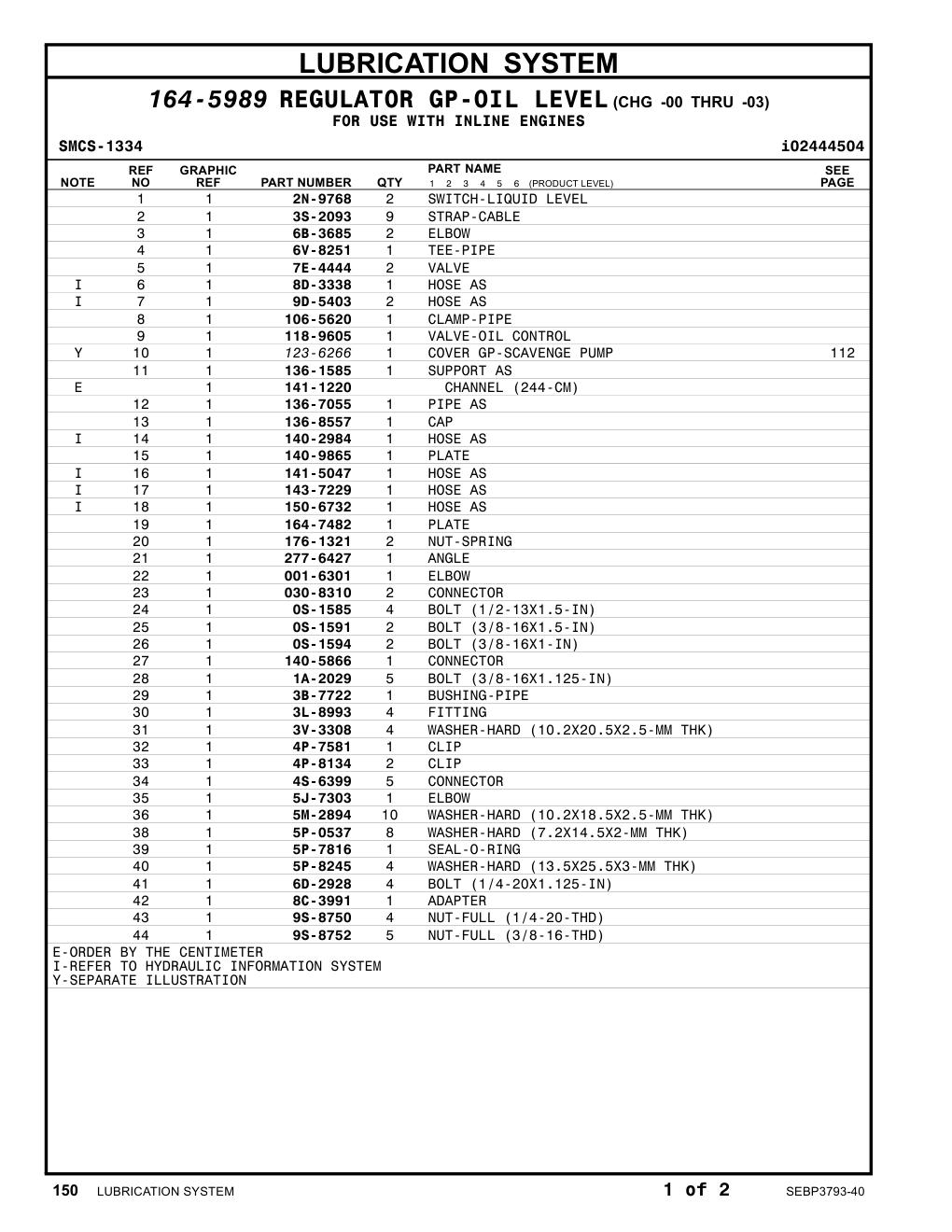106-5620 CLAMP-PIPE CAT parts manual diagram