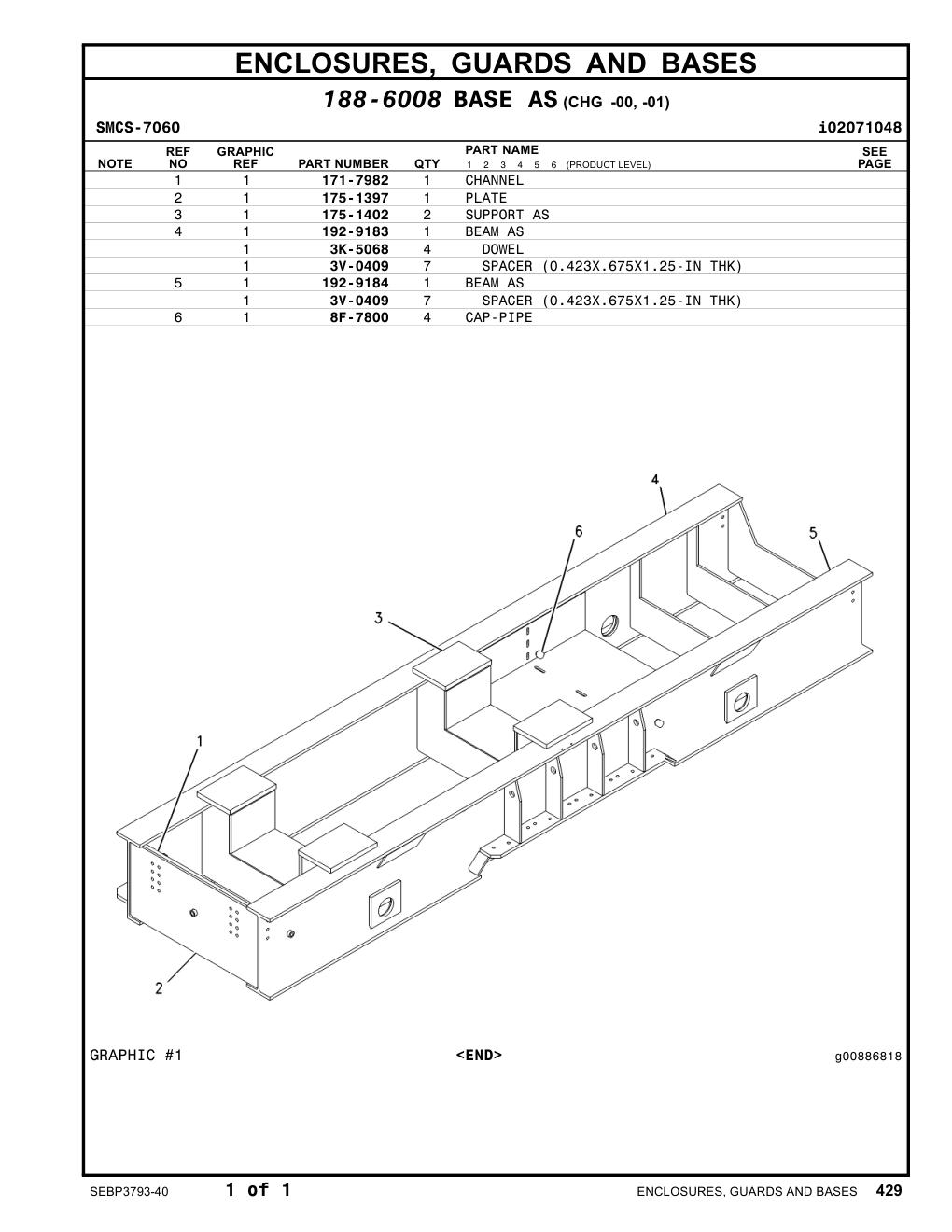 3K-5068 DOWEL CAT parts manual diagram