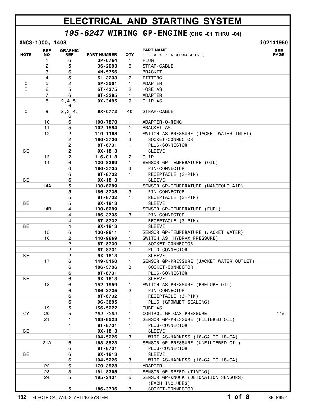 156-5222 TUBEAS CAT parts manual diagram