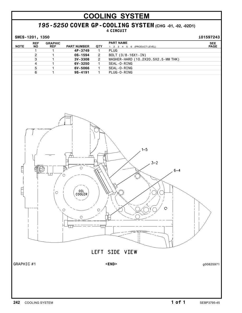 4P-3749 PLUG CAT parts manual diagram