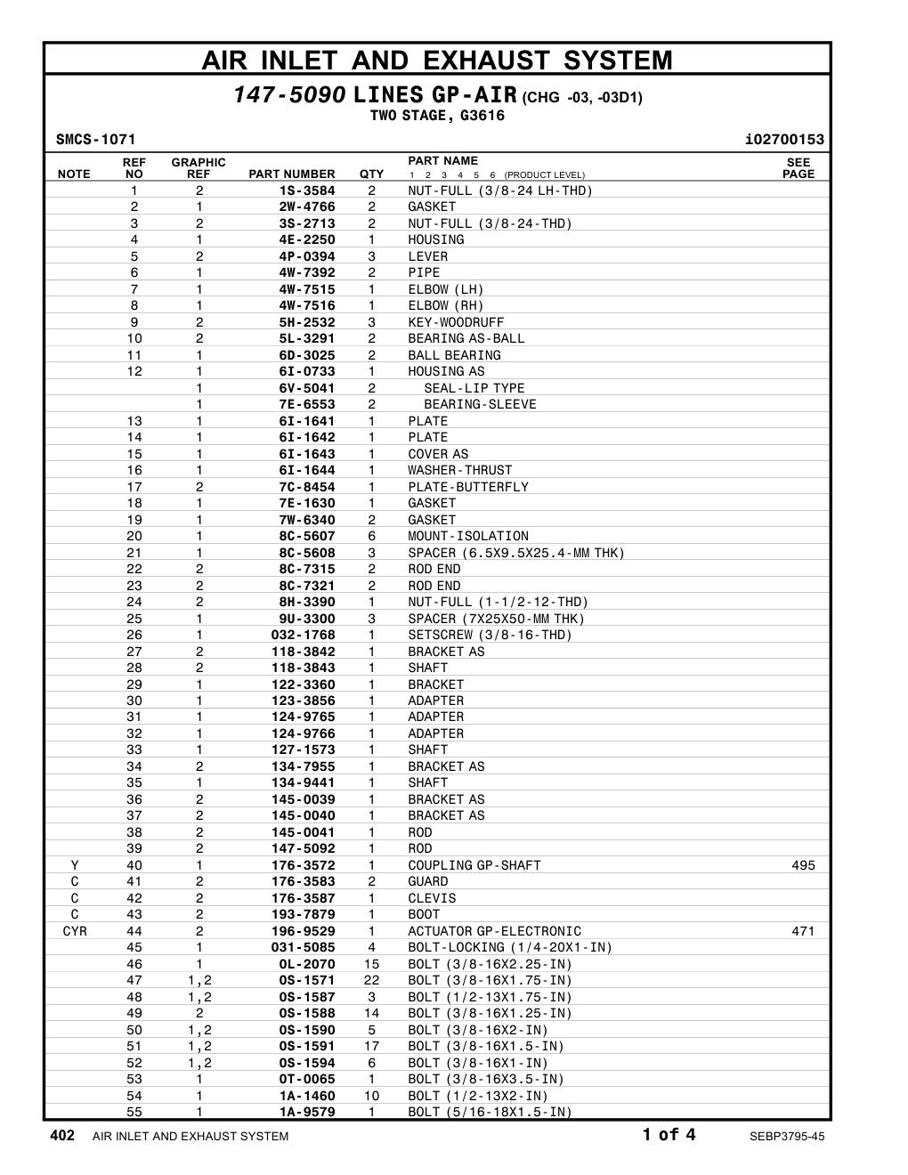 9U-3300 SPACER(7X25X50-MMTHK) CAT parts manual diagram