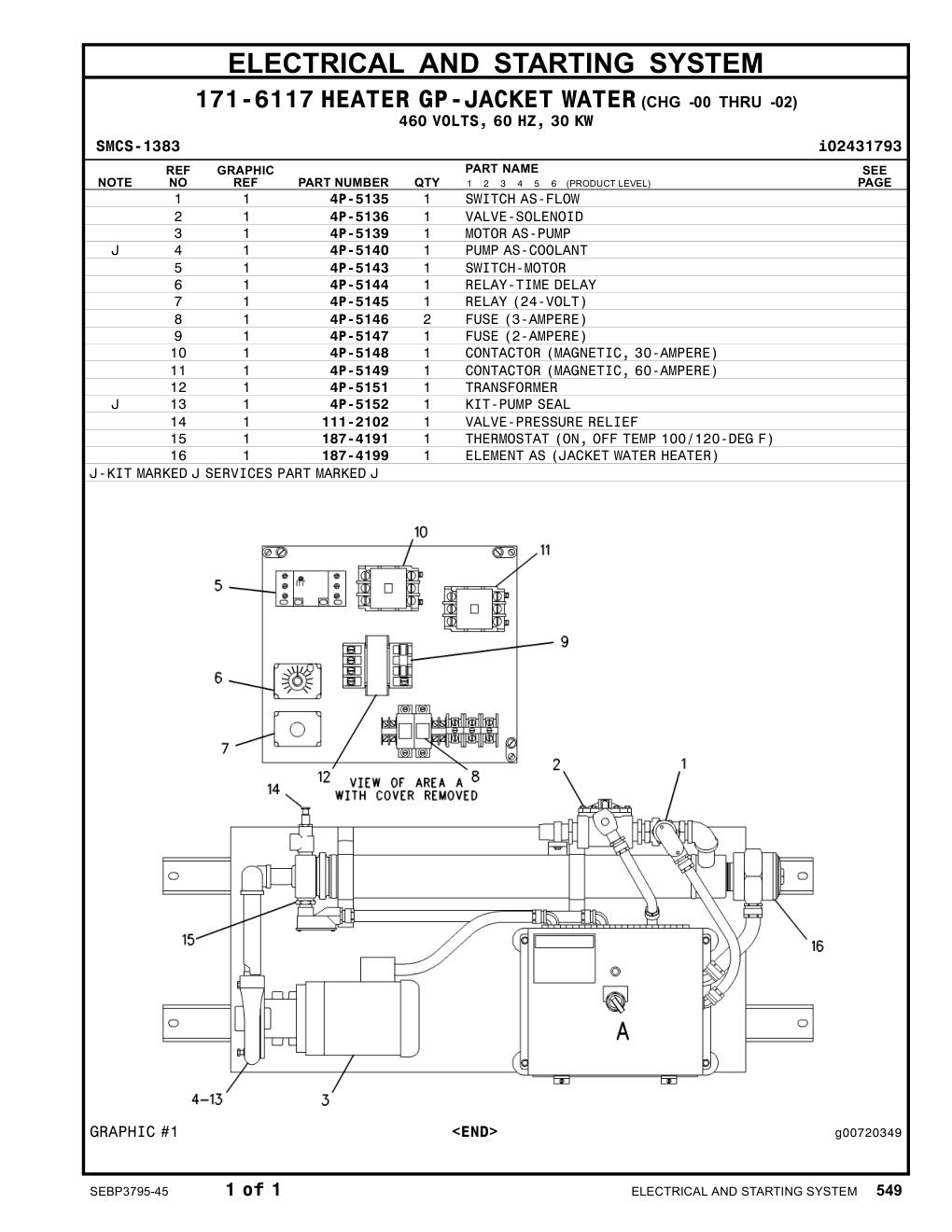 4P-5146 FUSE(3-AMPERE) CAT parts manual diagram
